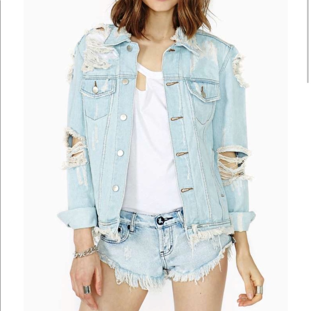 ISO. UNIF outsider denim jacket